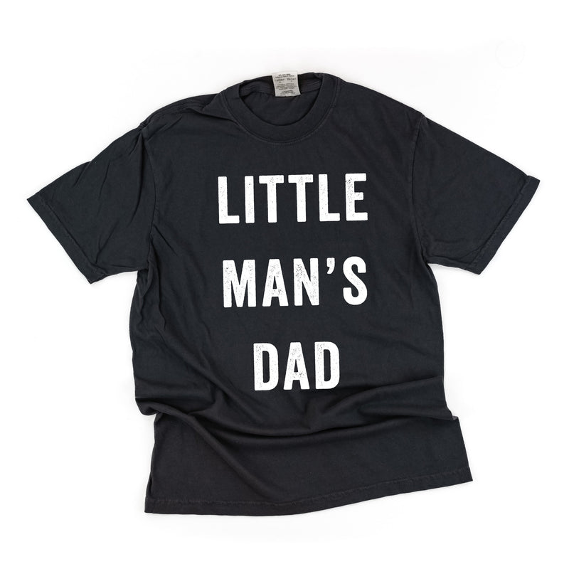 Little Man's Dad - Comfort Colors Tee