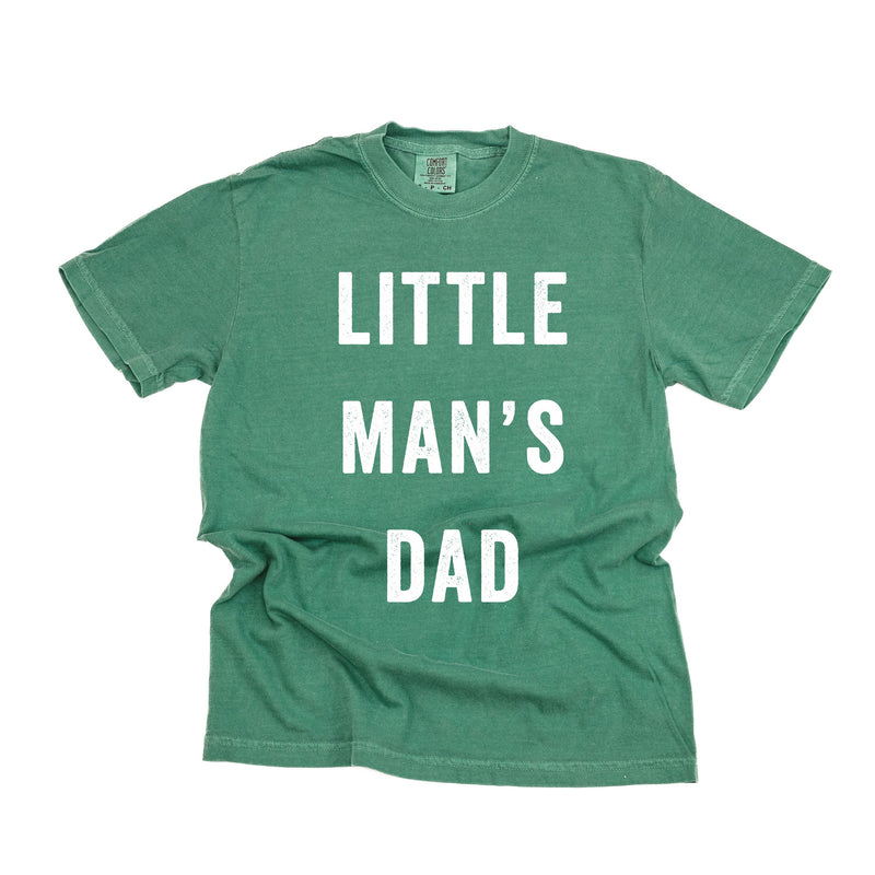 Little Man's Dad - Comfort Colors Tee