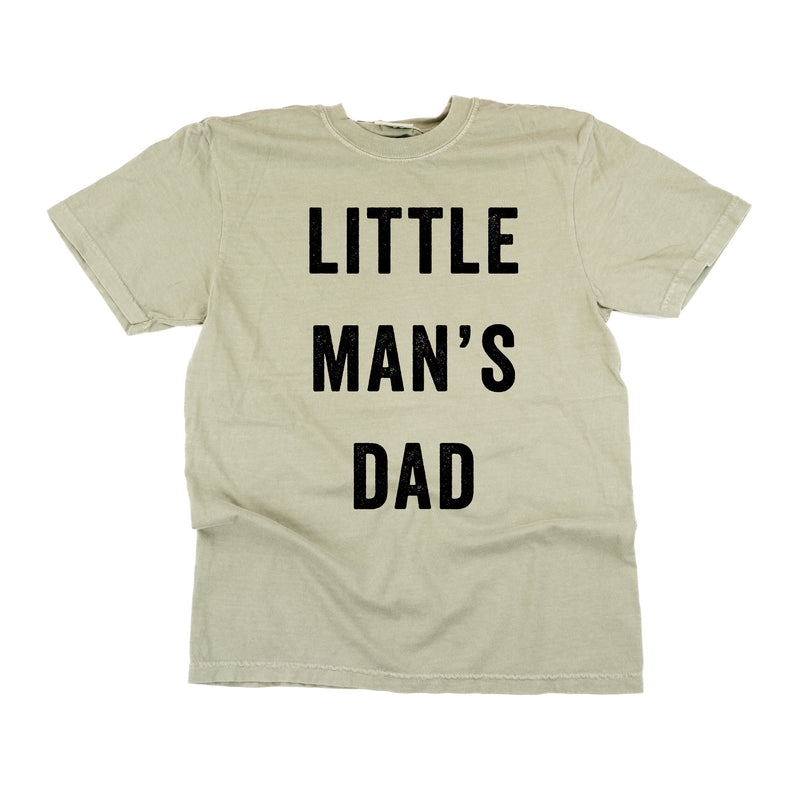Little Man's Dad - Comfort Colors Tee