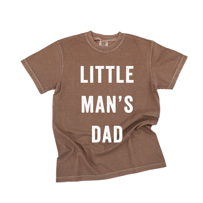 Little Man's Dad - Comfort Colors Tee