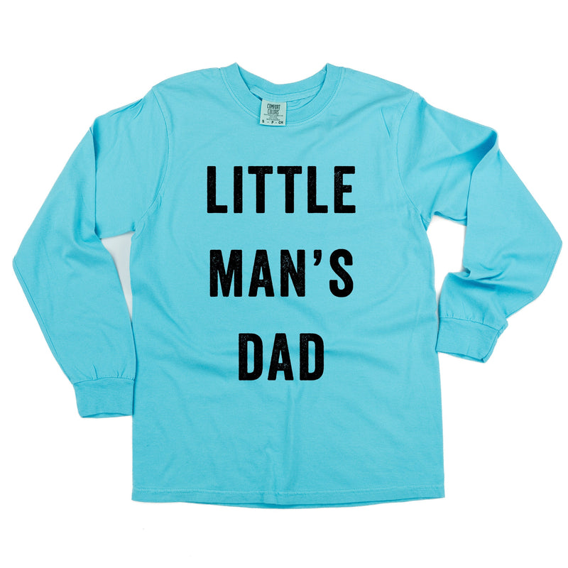 Little Man's Dad - LONG SLEEVE Comfort Colors Tee