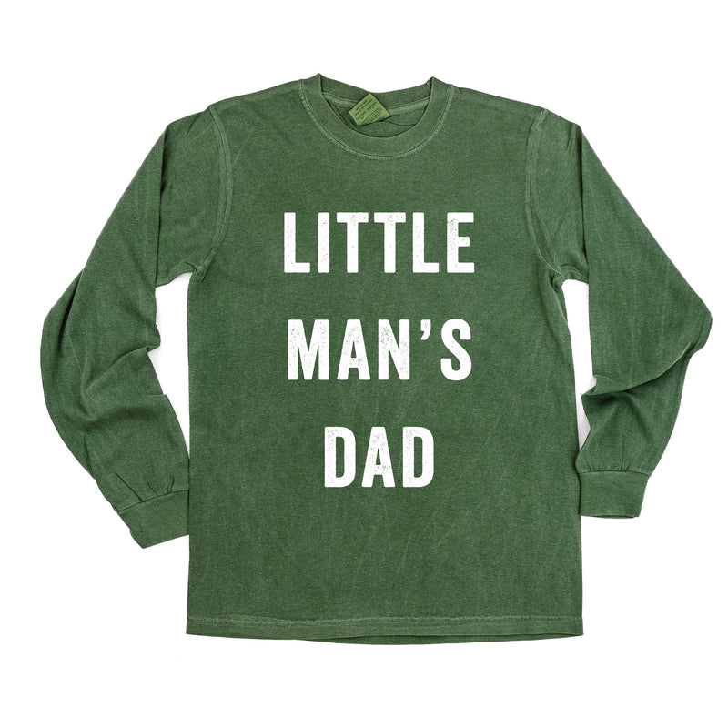 Little Man's Dad - LONG SLEEVE Comfort Colors Tee