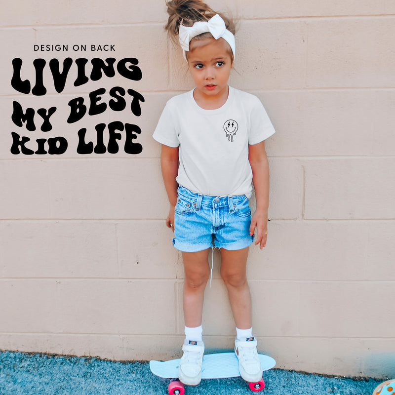 Living My Best Kid Life (w/ Melty Lightning Eyes) - Child Tee