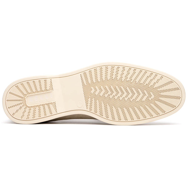 16-621-BON LIVORNO Sueded Italian Goatskin Loafer Bone