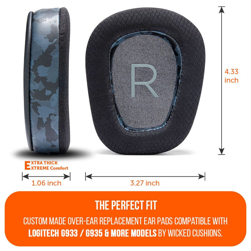 Logitech G933 / G935 & More Earpads - WC FreeZe Cooling Gel