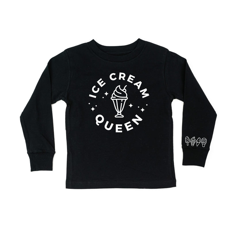Ice Cream Queen - (Full Size) - Ice Cream Wrist Detail - Child Long Sleeve Tee