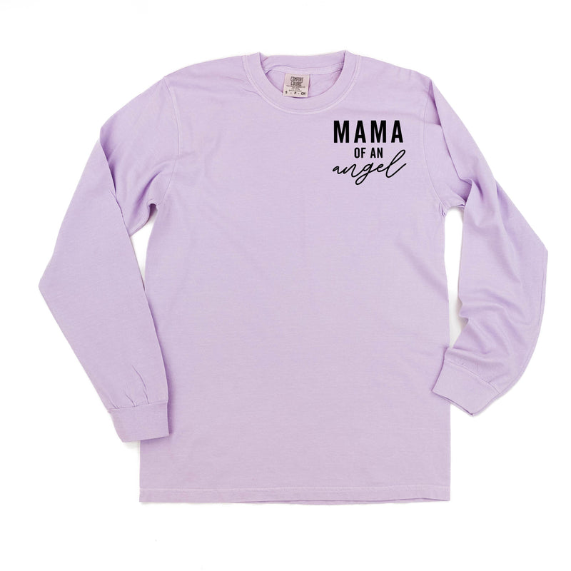 Mama/Mom of Angel(s) - Long Sleeve Comfort Colors Tee