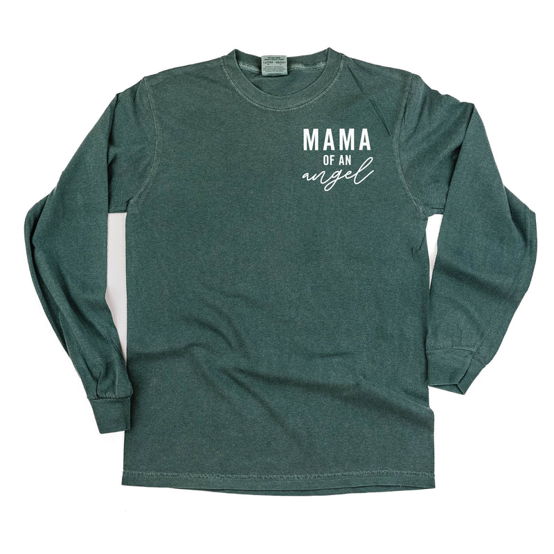 Mama/Mom of Angel(s) - Long Sleeve Comfort Colors Tee