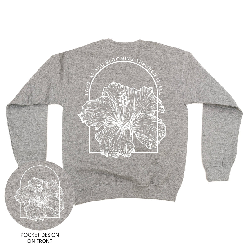 Look At You Blooming Through It All (pf&b) - BASIC Fleece