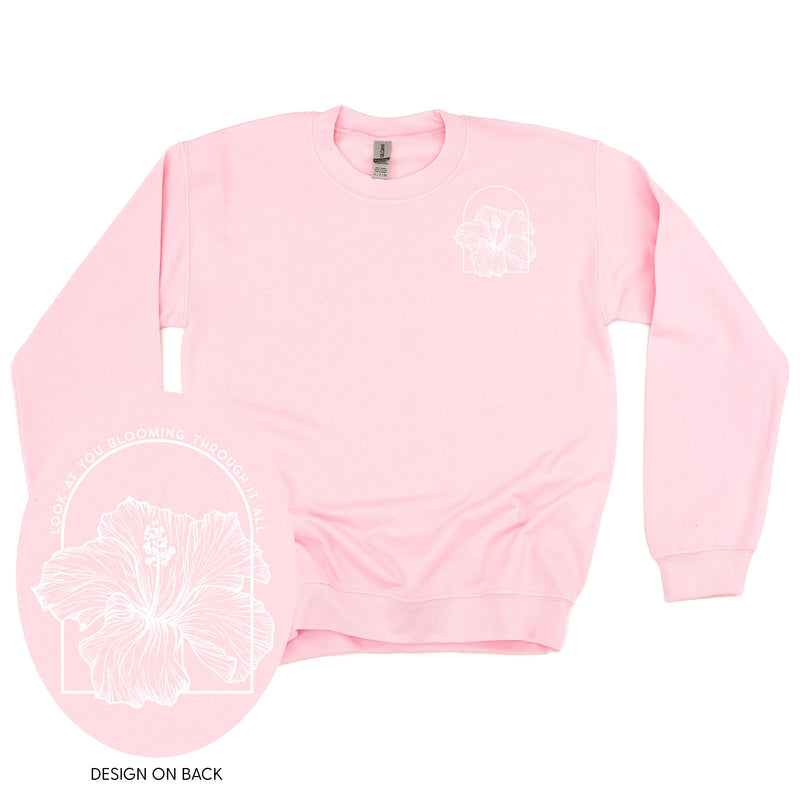 Look At You Blooming Through It All (pf&b) - BASIC Fleece