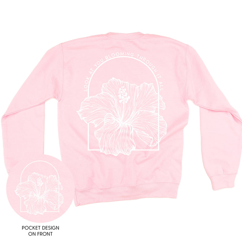 Look At You Blooming Through It All (pf&b) - BASIC Fleece
