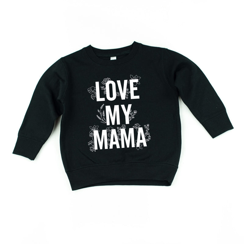 Love My Mama - Floral - Child Sweater