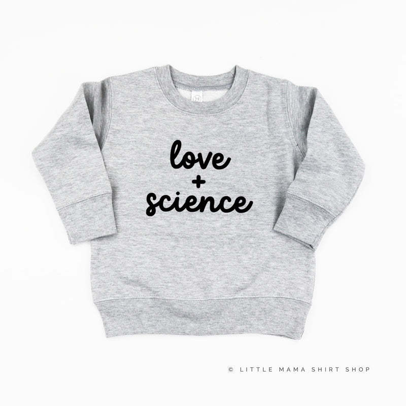 LOVE + SCIENCE - Child Sweater