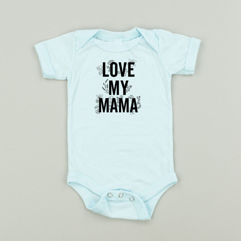 Love My Mama - Floral - Child Tee