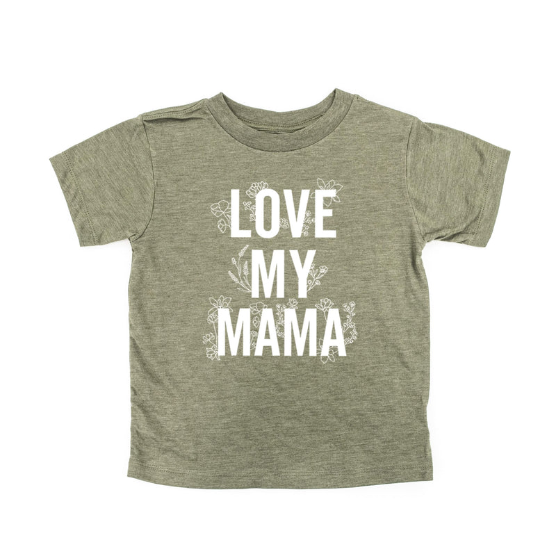 Love My Mama - Floral - Child Tee