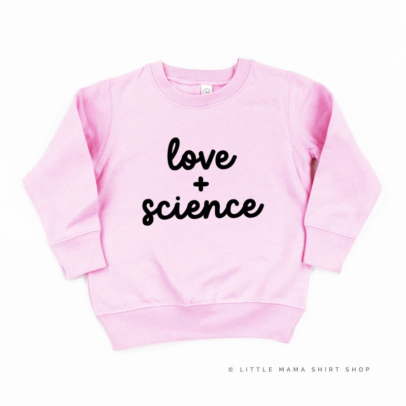 LOVE + SCIENCE - Child Sweater