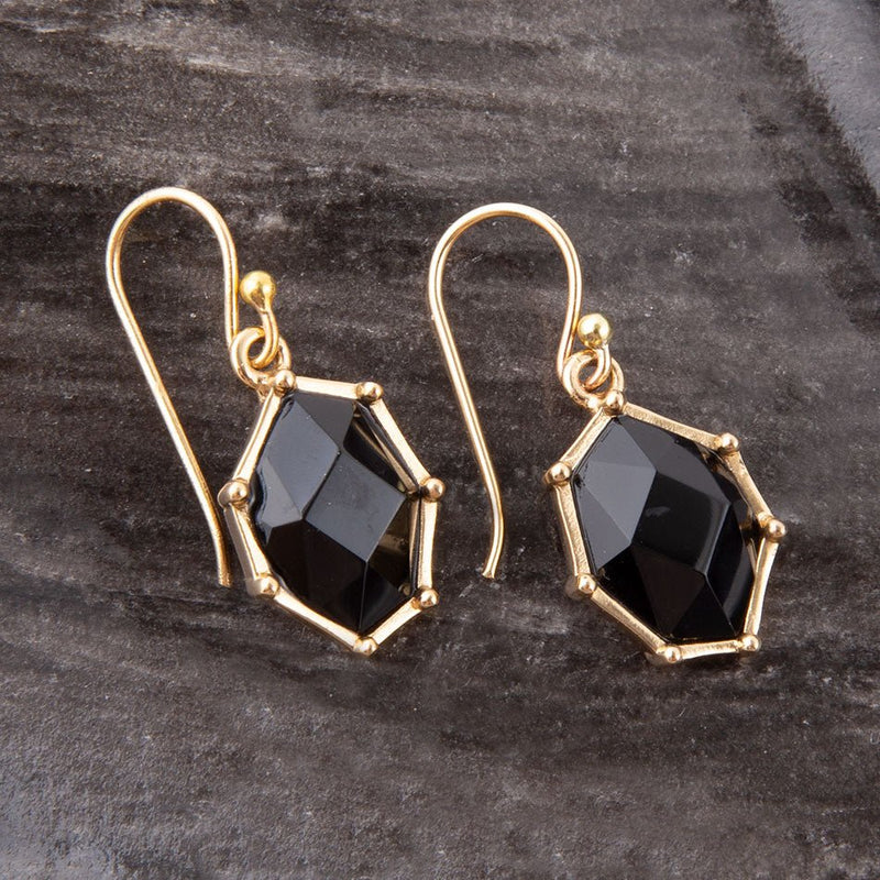 Lucky 7's Earrings - Onyx
