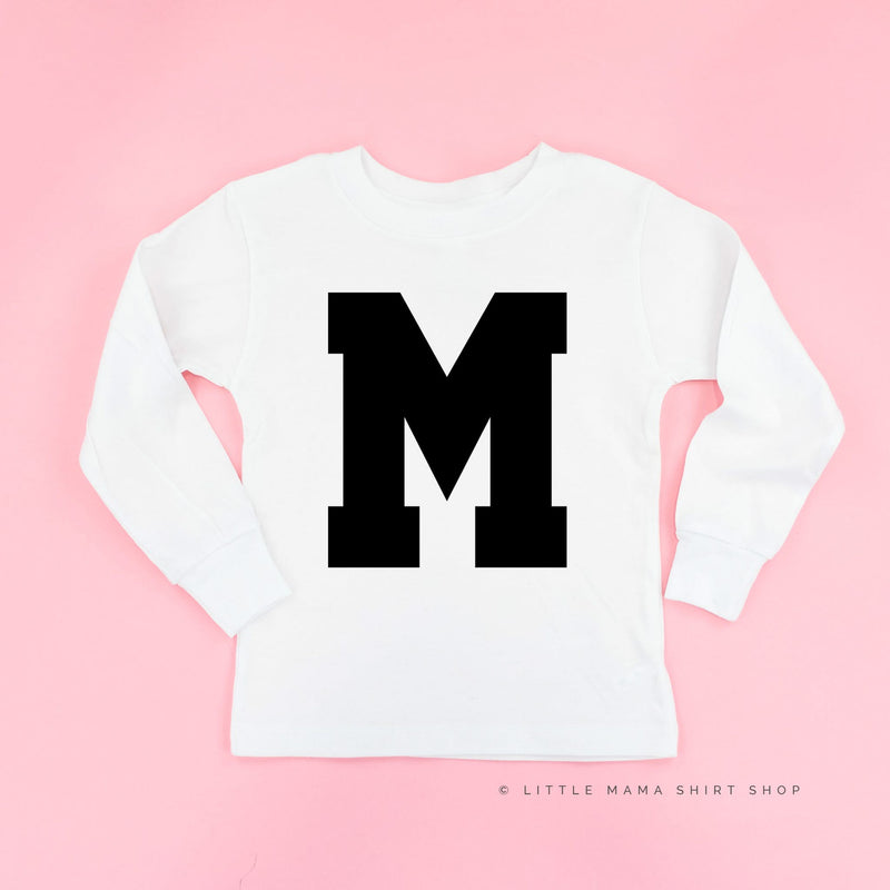 Varsity Initials - Child Long Sleeve Tee