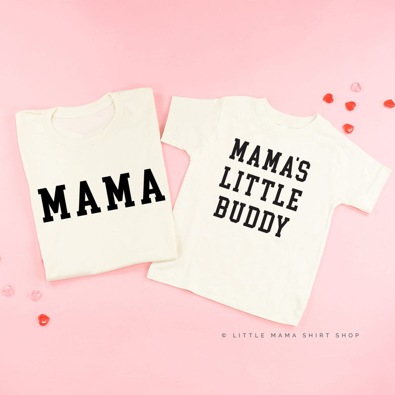Mama - Varsity / Mama's Little Buddy - Set of 2 Tees