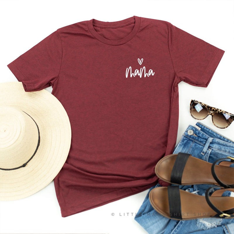 Mama - (Heart Above) - Unisex Tee