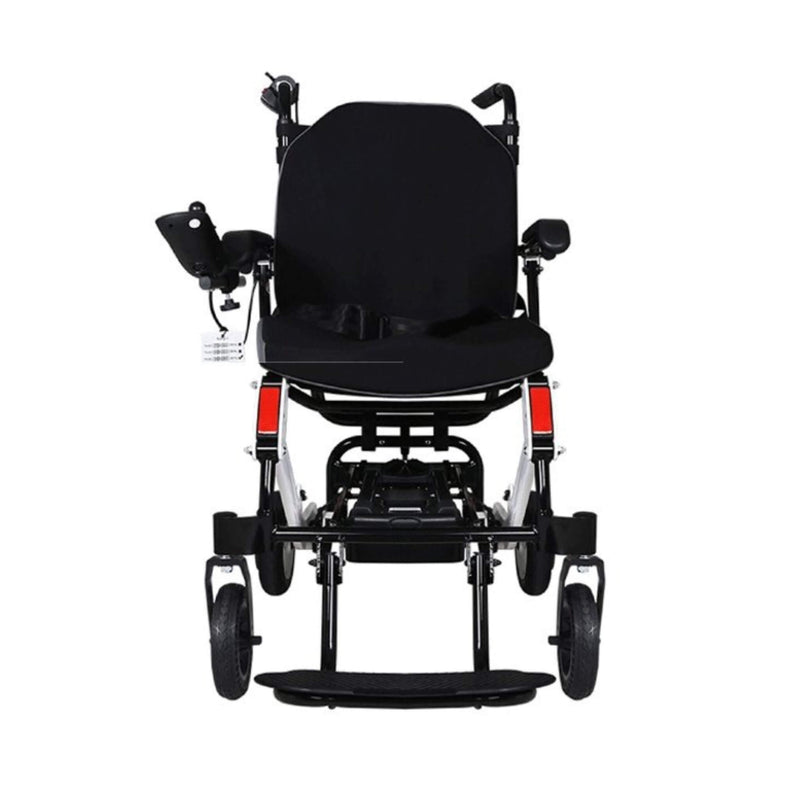 Maidesite 17.5-Inch Wide Seat Lightweight Electric Folding Wheelchair, 500W (SAK33689)