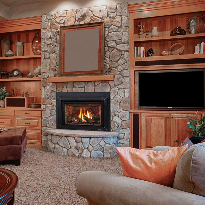 Majestic Meridian 36" Platinum Natural Gas Fireplace [MER36PN] (SAK43751)