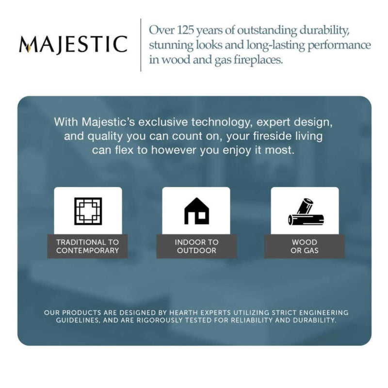 Majestic Jasper 30" Direct Vent Natural Gas Insert [JASPER30IN] (SAK21396)