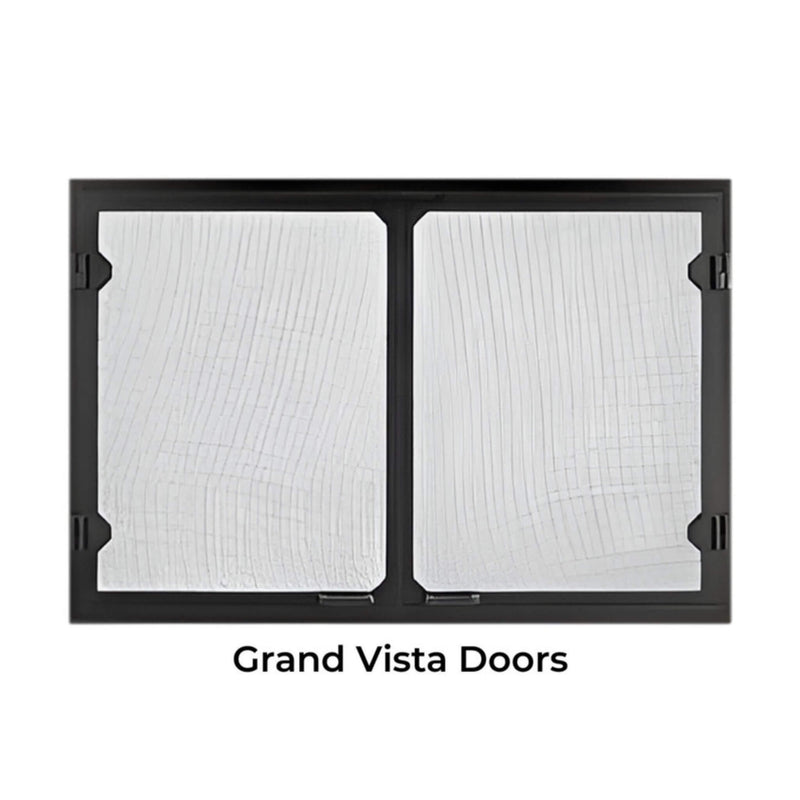 Majestic Sovereign 36" Black Wood Burning Fireplace [SA36R/C] (SAK61347)