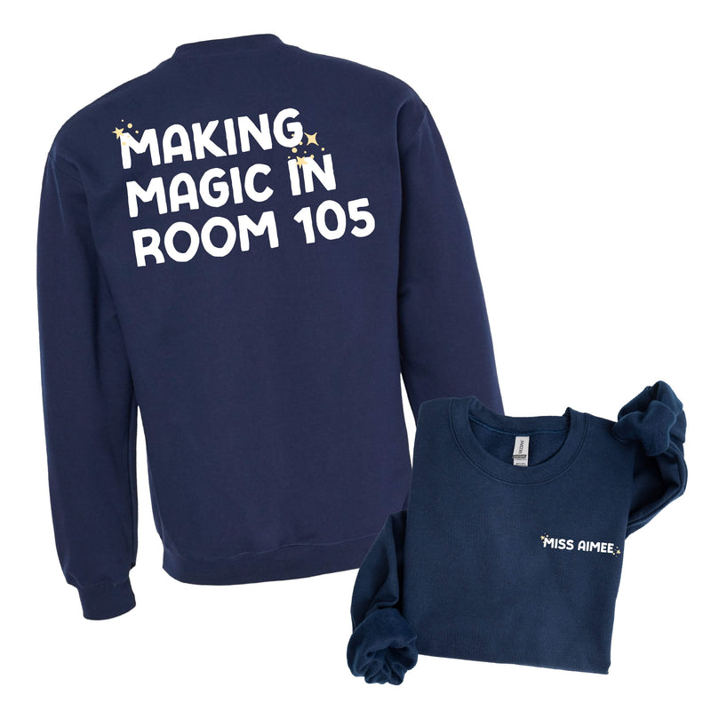 Making Magic in Room (Custom Name & Number) - BASIC Fleece