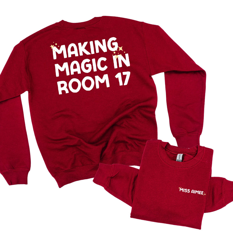 Making Magic in Room (Custom Name & Number) - BASIC Fleece