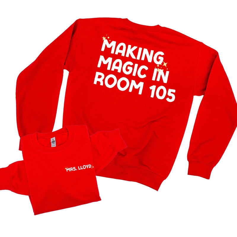 Making Magic in Room (Custom Name & Number) - BASIC Fleece