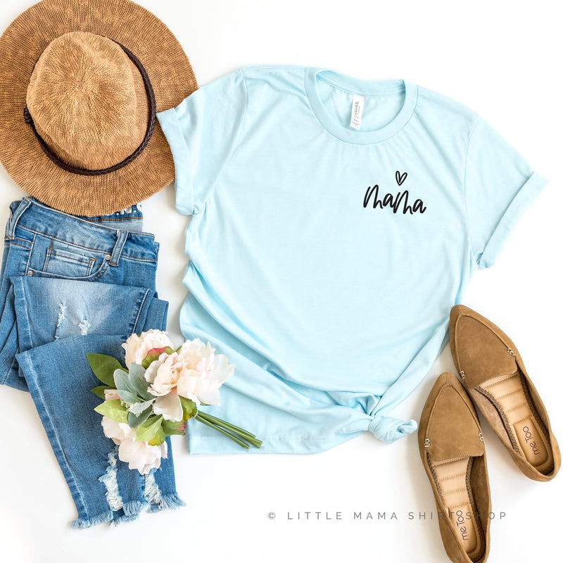 Mama - (Heart Above) - Unisex Tee