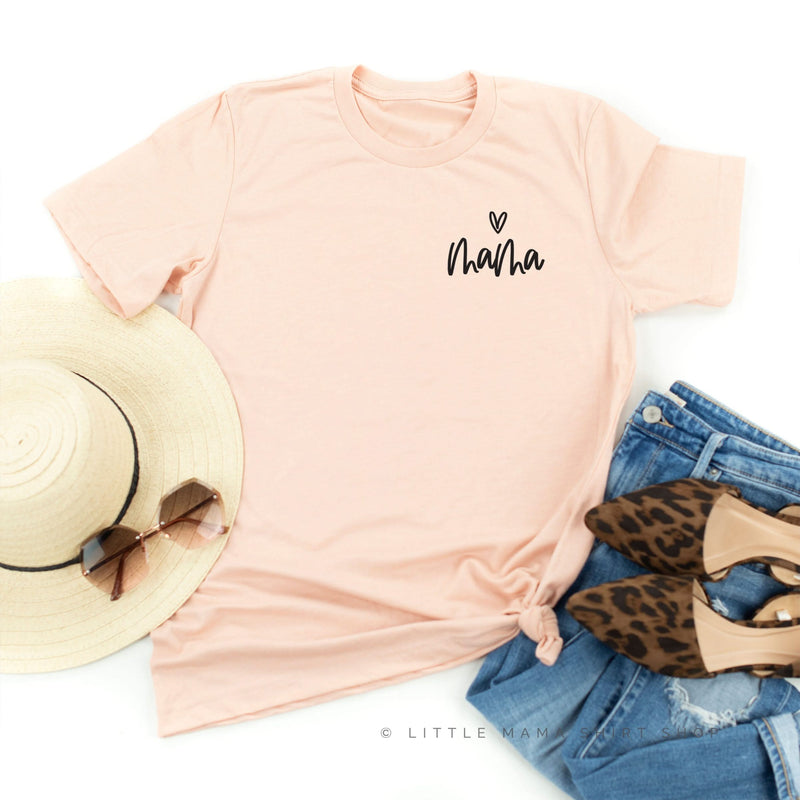 Mama - (Heart Above) - Unisex Tee