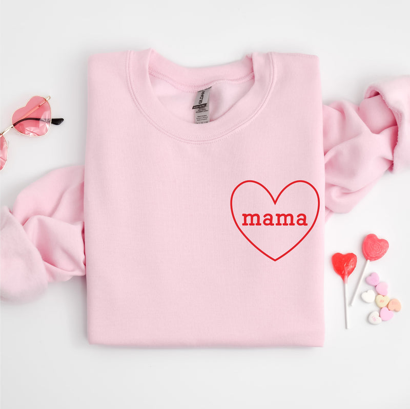 Mama (Heart Around) - Basic Fleece