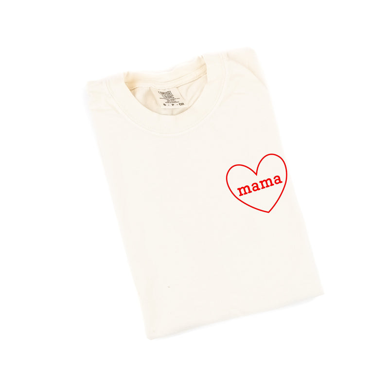Mama (Heart Around) - Comfort Colors Tee