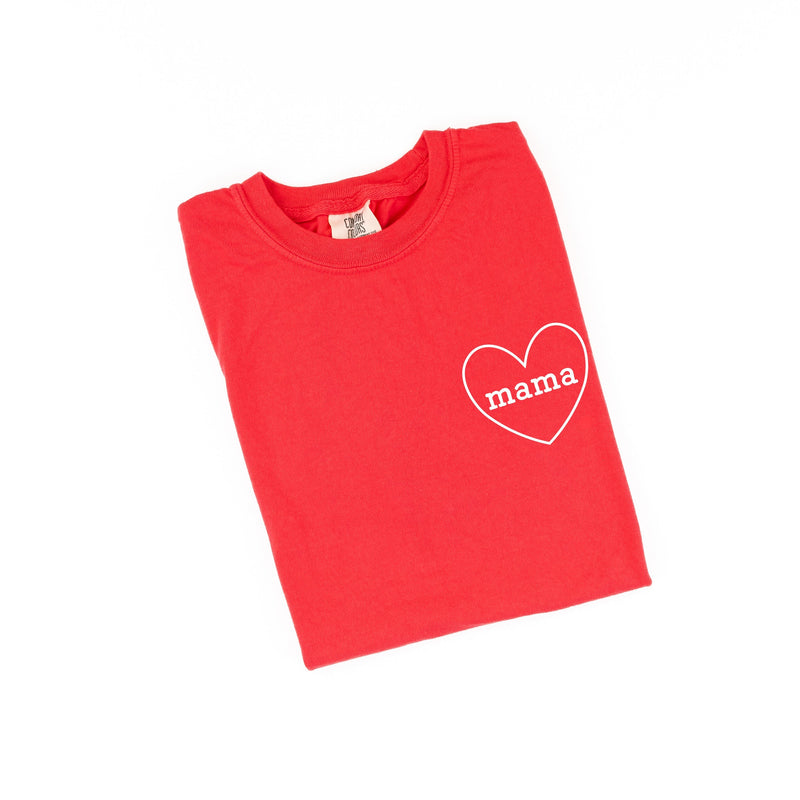 Mama (Heart Around) - Comfort Colors Tee