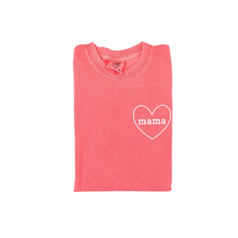 Mama (Heart Around) - Comfort Colors Tee