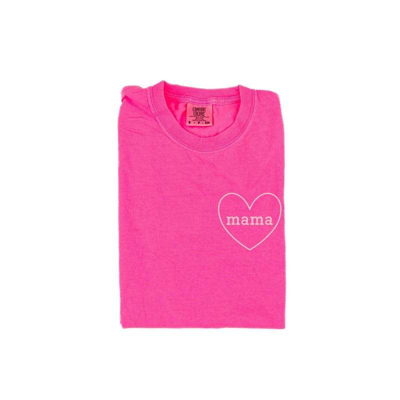 Mama (Heart Around) - Comfort Colors Tee