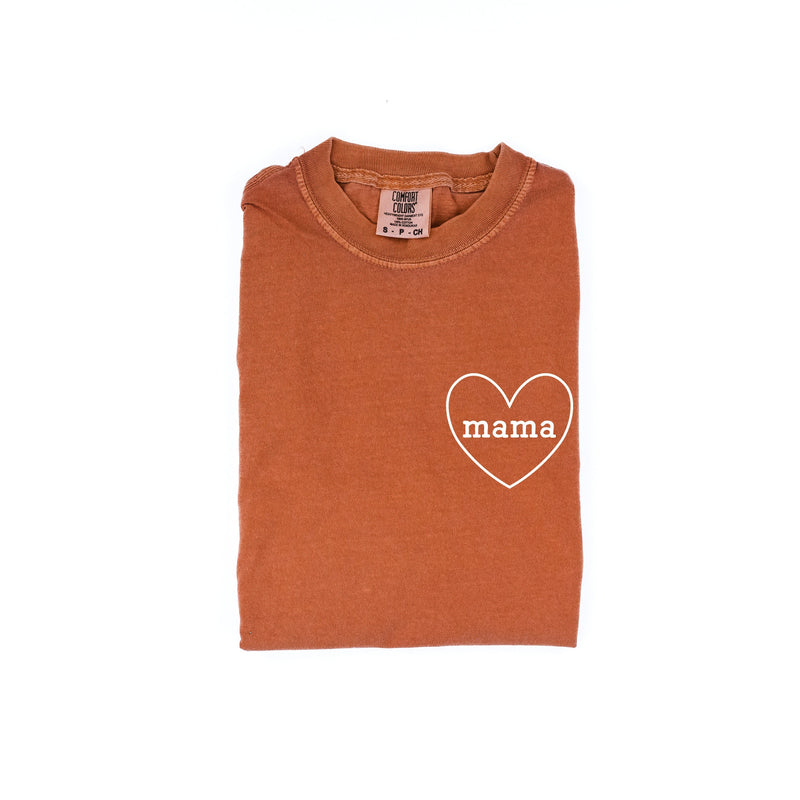 Mama (Heart Around) - Comfort Colors Tee