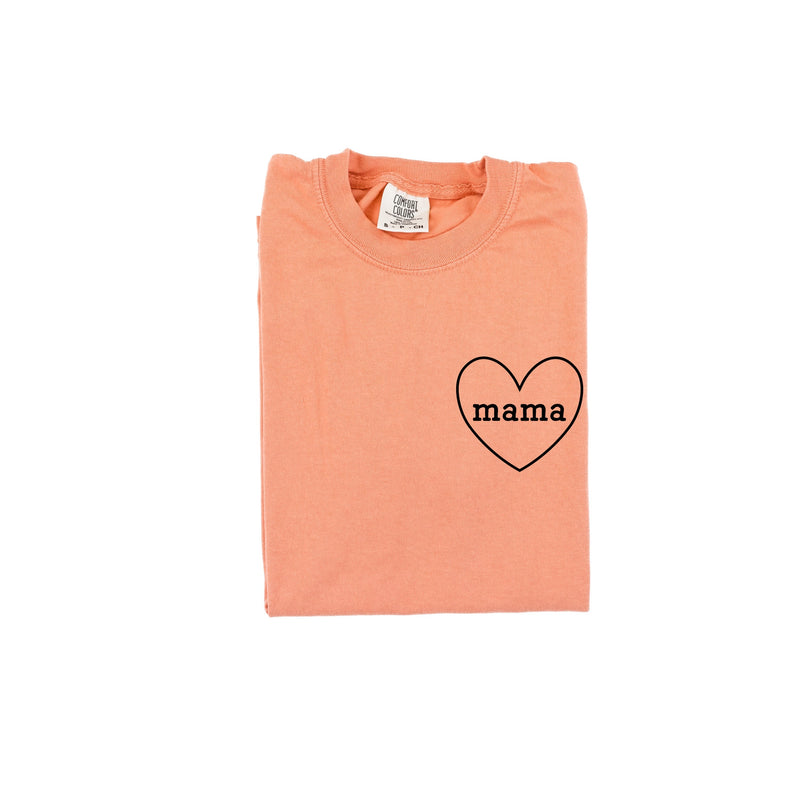 Mama (Heart Around) - Comfort Colors Tee