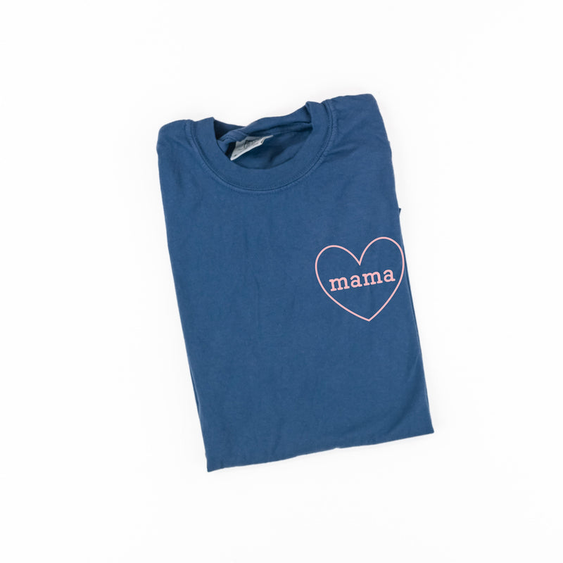 Mama (Heart Around) - Comfort Colors Tee