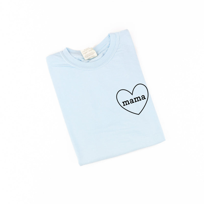 Mama (Heart Around) - Comfort Colors Tee