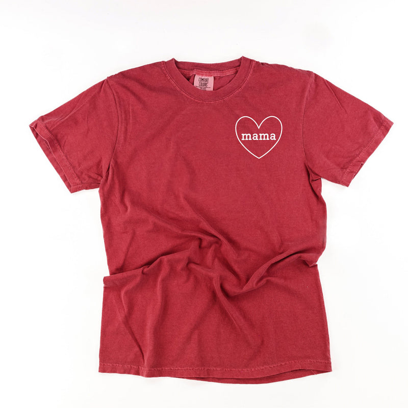 Mama (Heart Around) - Comfort Colors Tee