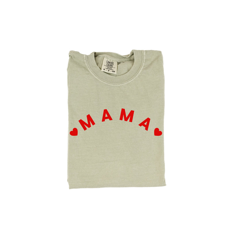 Mama (Two Hearts) - Comfort Colors Tee