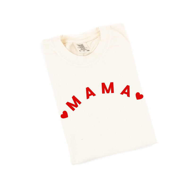 Mama (Two Hearts) - Comfort Colors Tee