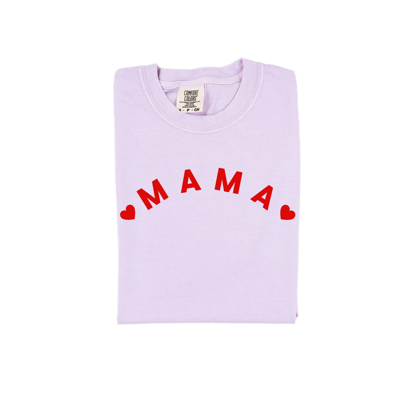 Mama (Two Hearts) - Comfort Colors Tee