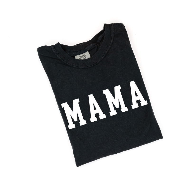 Mama - Varsity - Comfort Colors Tee