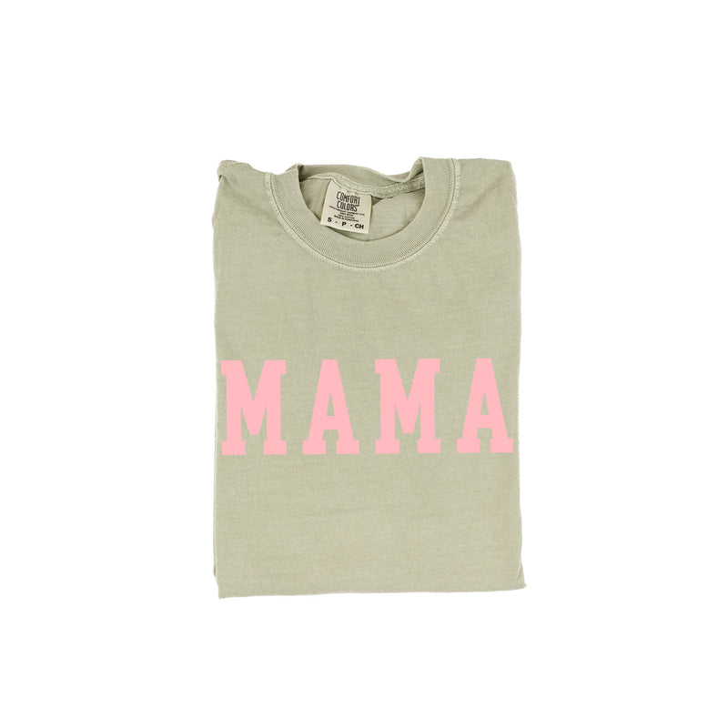 Mama - Varsity - Comfort Colors Tee