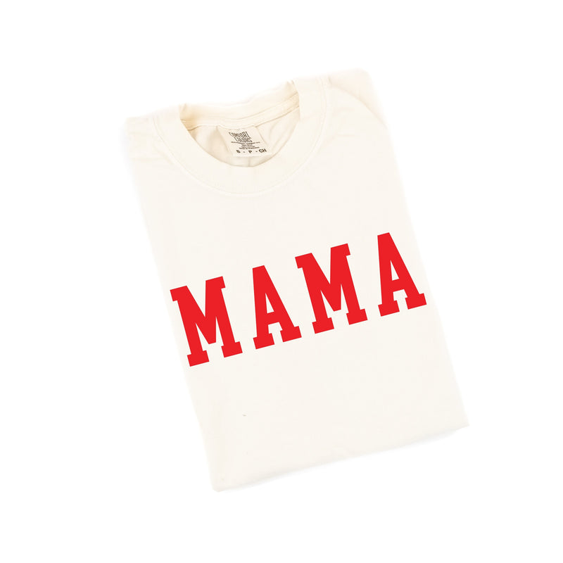 Mama - Varsity - Comfort Colors Tee