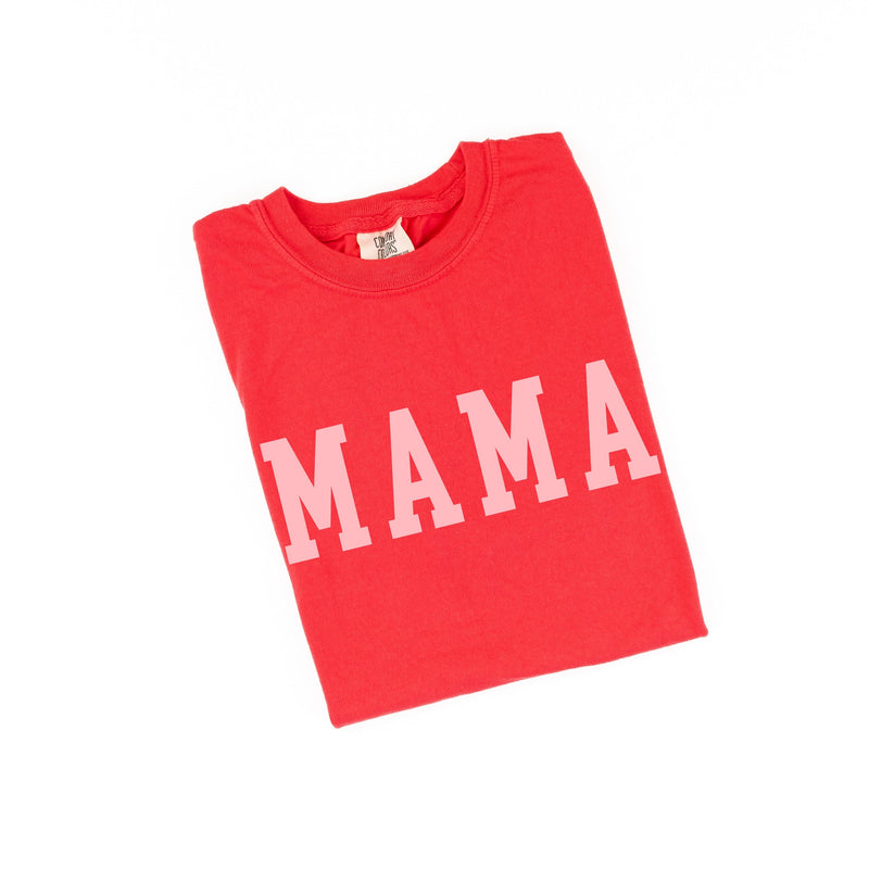 Mama - Varsity - Comfort Colors Tee